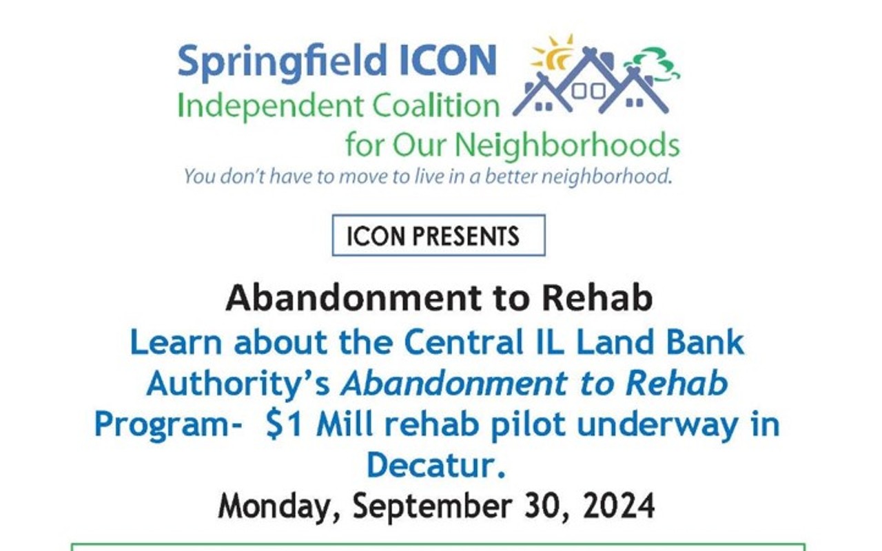 Abandonment to Rehab - Springfield ICON Meeting