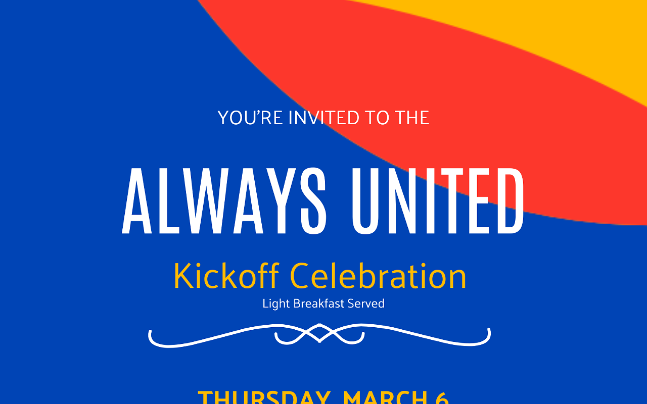 Image: Always United Kickoff Celebration
