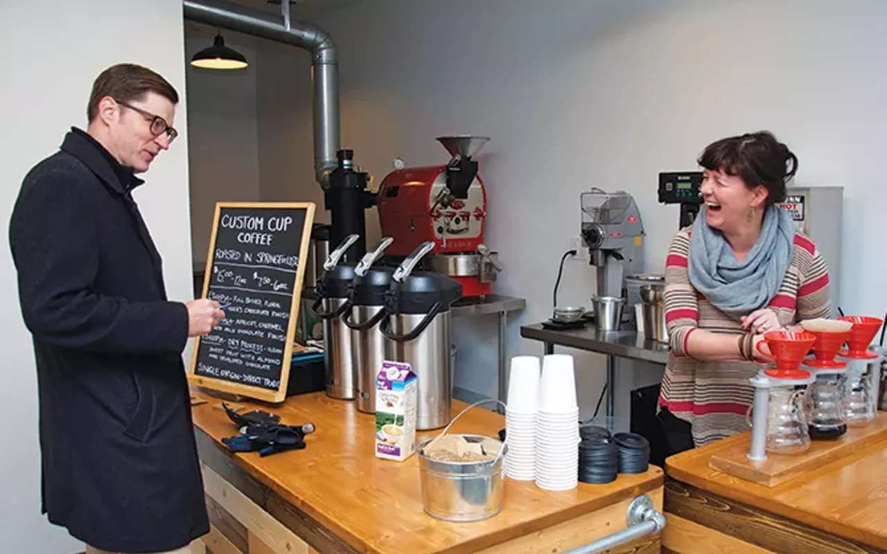 Image: Custom Cup Coffee opens on E. Monroe
