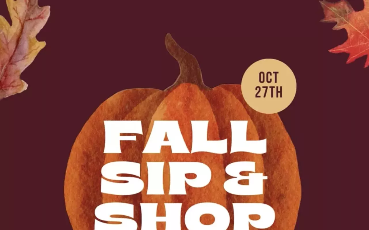 Image: Fall Sip & Shop