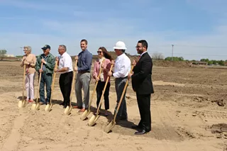 Image: Groundbreaking ceremony for senior living facilities