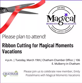 Image: Magical Moments Ribbon Cutting