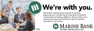 Marine Bank: We're with you