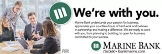 Image: Marine Bank: We're with you