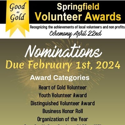 Nominations open for Good as Gold awards program