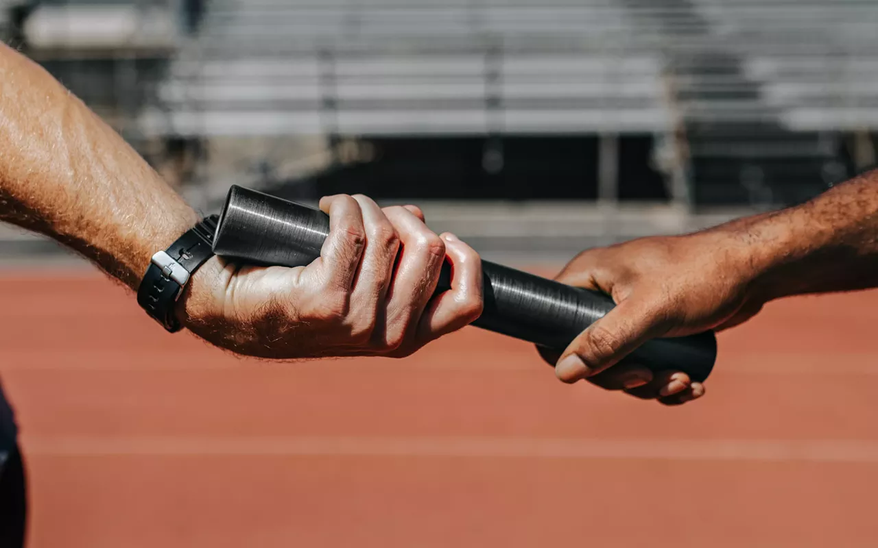 Image: Pass the baton: Be a mentor worth following