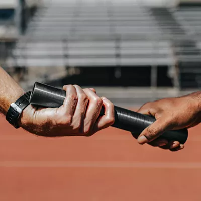 Image: Pass the baton: Be a mentor worth following