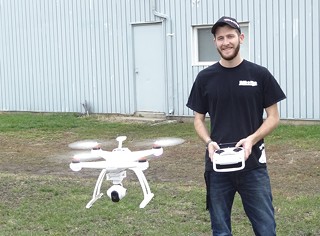 Soaring interest in &#147;drones&#148; &#150; Surge in popularity brings success to hobby shop