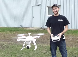 Image: Soaring interest in &#147;drones&#148; &#150; Surge in popularity brings success to hobby shop