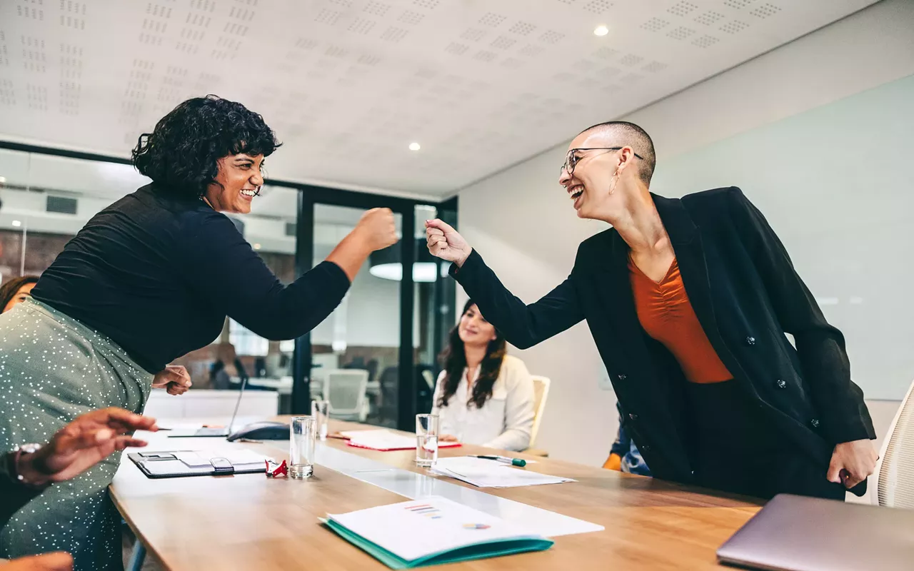 Image: Supporting women at work