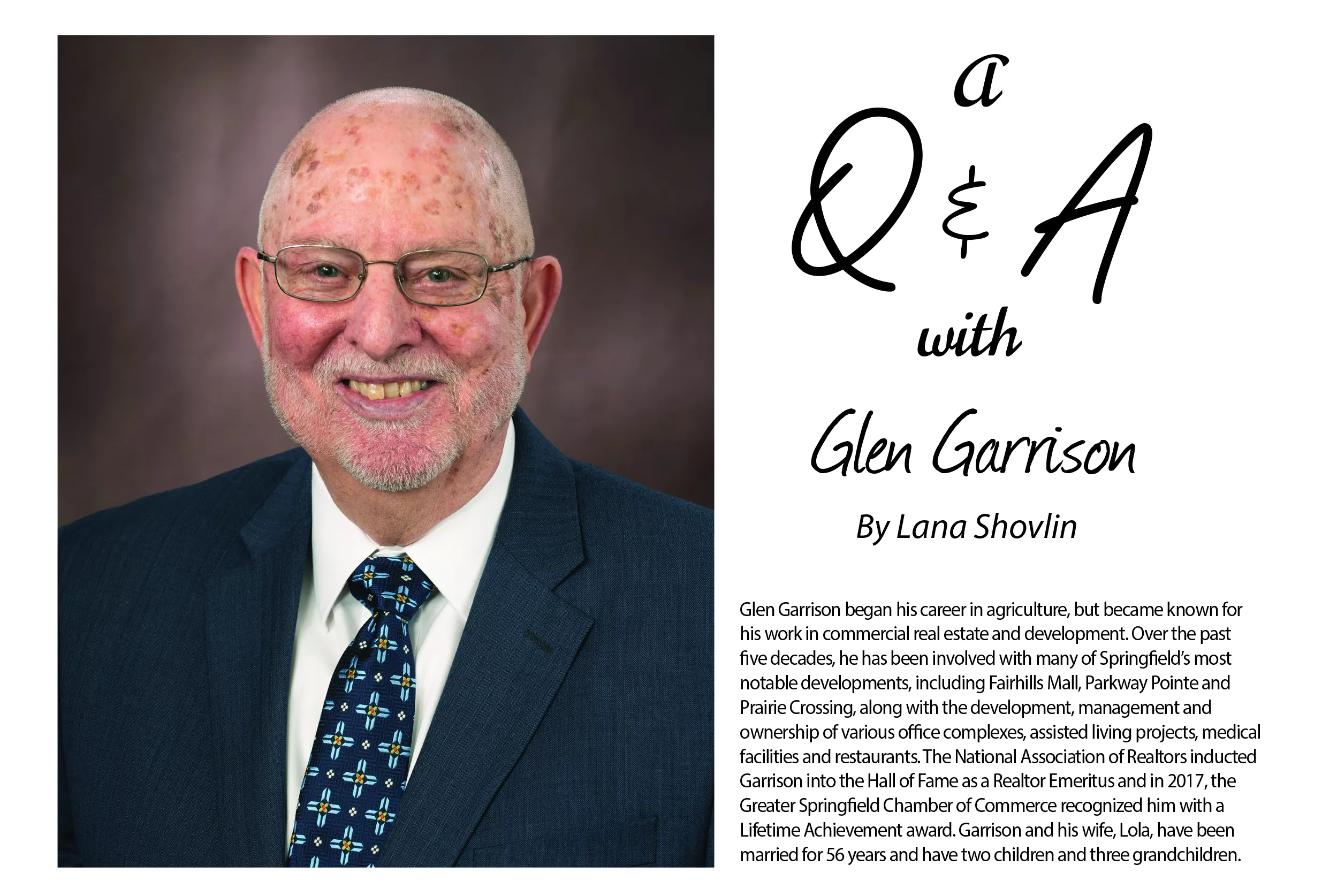 A Q&A with Glenn Garrison