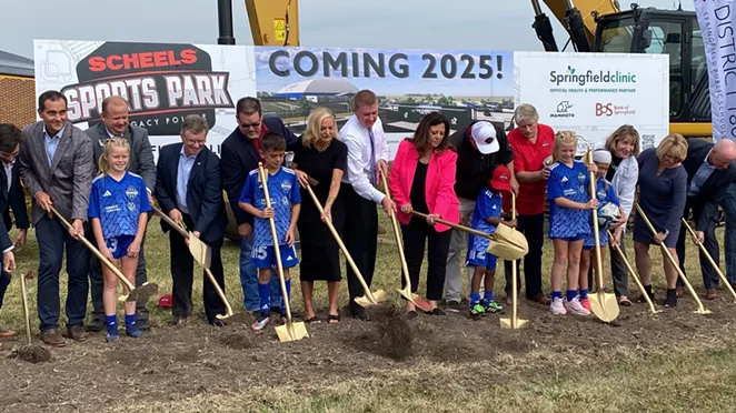 Groundbreaking for Scheels Sports Park