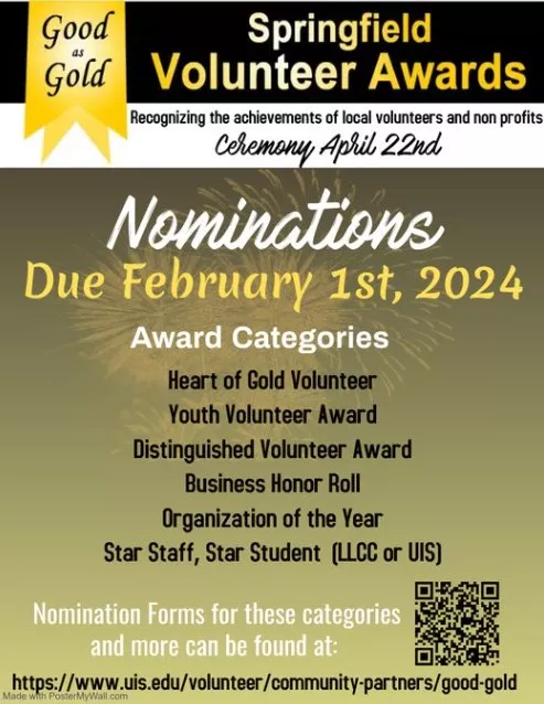 Nominations open for Good as Gold awards program