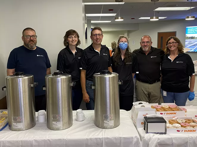 A worldwide company that gives back locally