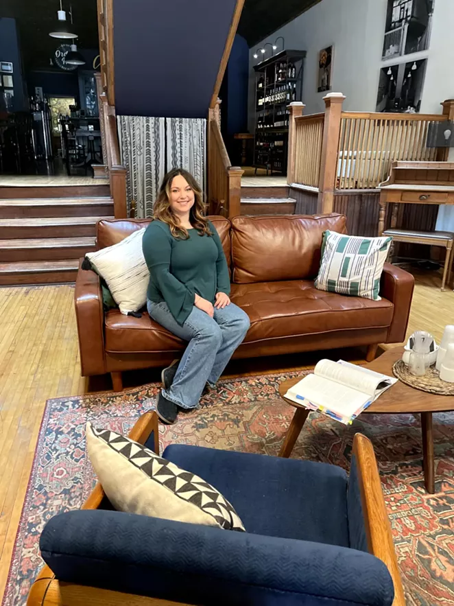 Kelsey Harms opening Café Amulet in Petersburg