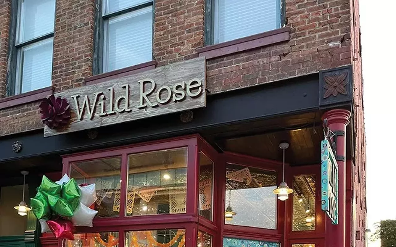Image: Wild Rose grows downtown